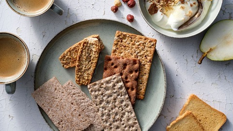 volkoren toast beschuit of crackers